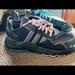 Adidas Shoes | Adidas Ninja X Nite Jogger 'Core Black' Mens Sneakers Mens Size 9 | Color: Black | Size: 9
