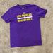 Adidas Shirts & Tops | Boys Adidas La Basketball Dri Fit Shirt Size Large 14/16 | Color: Purple/Yellow | Size: 14/16