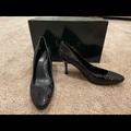 Ralph Lauren Shoes | Bnib Ralph Lauren Black Sequins Heels 6.5 | Color: Black | Size: 6.5