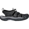 Keen Newport Sandals Leather/Synthetic Men's, Black/Steel Gray SKU - 345775