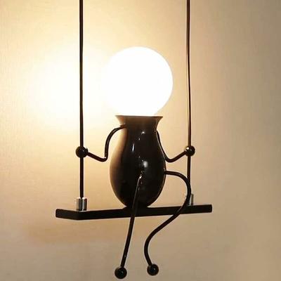 Comely - Moderne Wandleuchte, kreative humanoide Wandleuchte, E27 led Wandleuchte für Schlafzimmer, Image