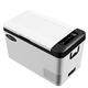 YetiCool WX25 Kühlbox Kühlschrank Gefrierbox Mini tragbare Elektrische Kühlbox mit Kompressor 12/24V DC für Auto, LKW, Boot und Steckdose mit USB-Anschluss, -20℃-20℃, White
