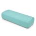 Yoga Bolster Pillow with Washable Cover and Carry Bag-Green - 26" x 10" x 6"(L x W x H)