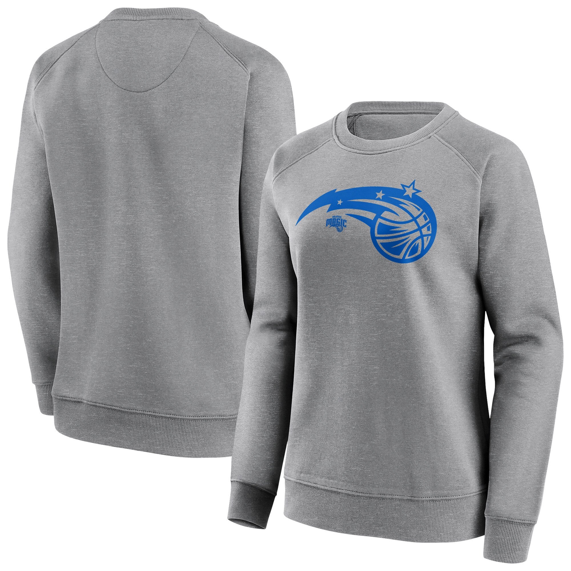 Orlando Magic Fanatics Branded Iconic Mono Logo Graphic Crew Sweatshirt - Sportgrau - Damen