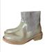 Free People Shoes | Free People Green Arlo Santa Fe Chelsea Boot Size 8 38 Dust Storm Croc Embossed | Color: Green | Size: 8