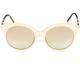 Gucci Accessories | Gucci 55 Mm Round Sunglasses | Color: Silver | Size: Os