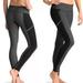 Athleta Pants & Jumpsuits | Athleta Criss Cross Drifter Zipper Pocket Leggings | Color: Black/Gray | Size: M