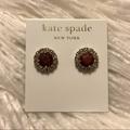 Kate Spade Jewelry | Kate Spade 14k Gold Fill Earrings | Color: Green | Size: Os