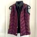 Michael Kors Jackets & Coats | Michael Kors Wine/Black Layered Vest | Color: Black/Purple | Size: Xs