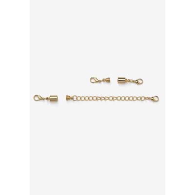 Women's Goldtone Chain Necklace (8mm), 5.5 inches by PalmBeach Jewelry in Gold