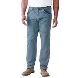 Men's Big & Tall Wrangler® Relaxed Fit Classic Jeans by Wrangler in Grey Indigo (Size 38 36)