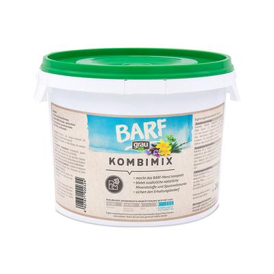 2 kg Grau BARF KombiMix Hund Futterergänzung