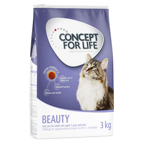 3kg Beauty Adult Concept for Life Katzenfutter trocken