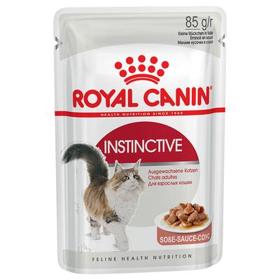 48x 85g Instinctive in Soße Royal Canin Katzenfutter nass