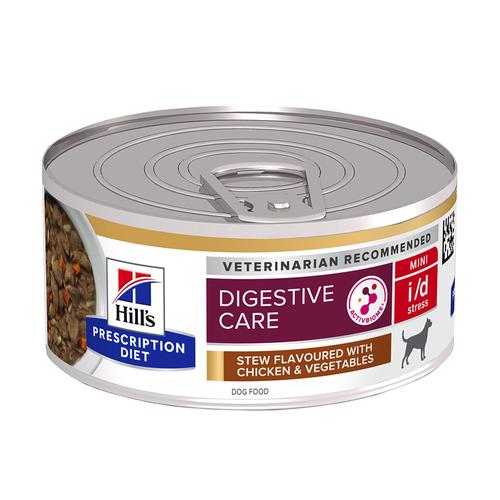 48x 156g i/d Digestive Care Stress Mini Stew Hill's Prescription Diet Hundenassfutter