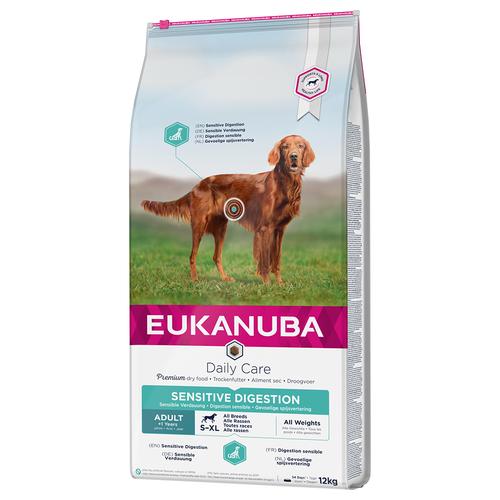 2x12kg Eukanuba Daily Care Adult Sensitive Digestion Hundefutter trocken