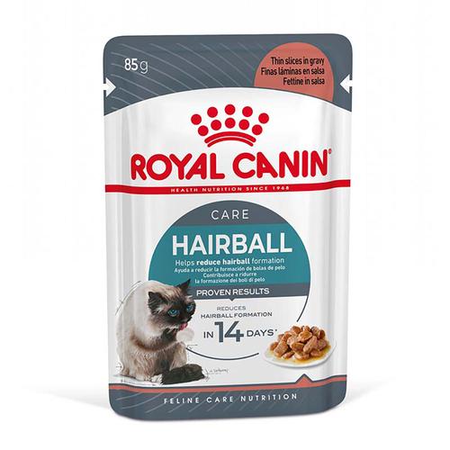 12x 85g Hairball Care in Soße Royal Canin Katzenfutter nass
