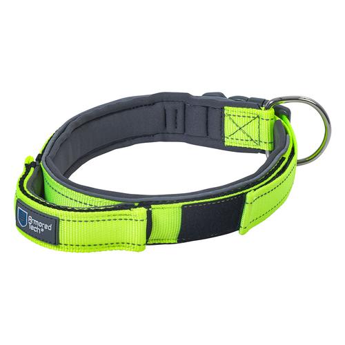 ArmoredTech Dog Control Halsband, neon grün XL 51-60cm, 35mm Hund