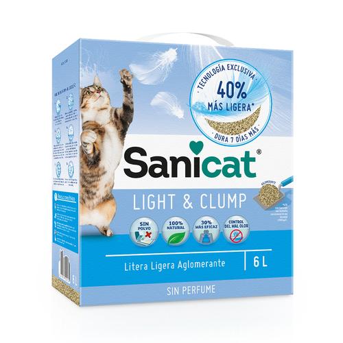 2 x 6 l Sanicat Light & Clump Katze