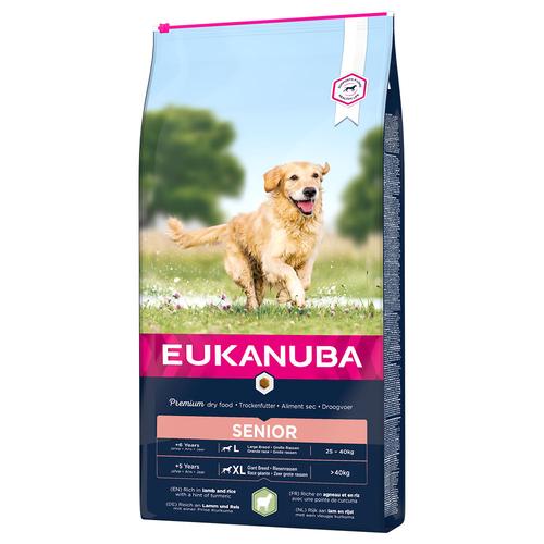 12 kg Eukanuba Senior Large & Giant Breed Lamm & Reis Hundetrockenfutter