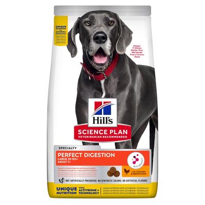 14kg Hill's Science Plan Adult Perfect Digestion Large Breed Hundefutter trocken