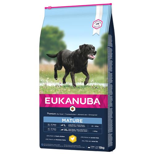 2x15kg Thriving Mature Large Breed Huhn Eukanuba Hundefutter trocken