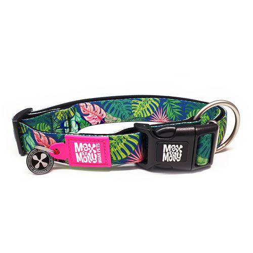 Max & Molly Smart ID Halsband Tropical Größe XS: 22-35cm Halsumfang, B10mm Hund