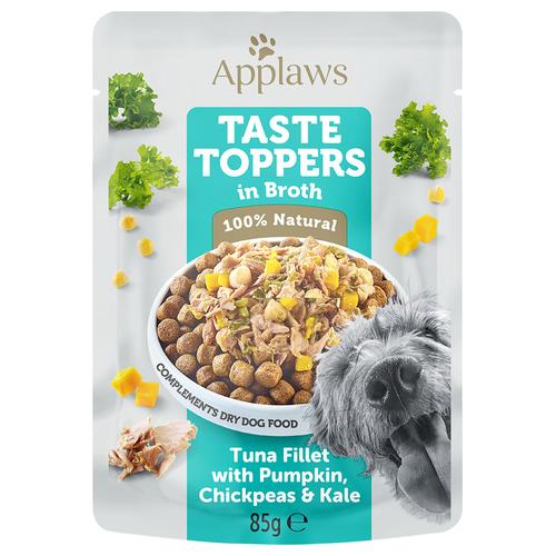 Sparpaket: 24x85g Applaws Hund Taste Toppers Pouch in Brühe Thunfisch mit Kürbis, Grünkohl &...