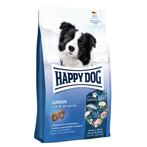 Sparpaket: 2x10kg Happy Dog Supreme fit & vital Junior Hundefutter trocken