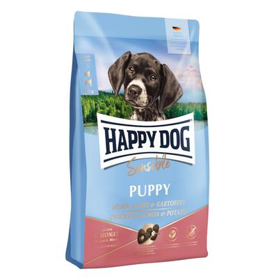 10kg Happy Dog Supreme Sensible Puppy Huhn, Lachs & Kartoffel Hundefutter trocken