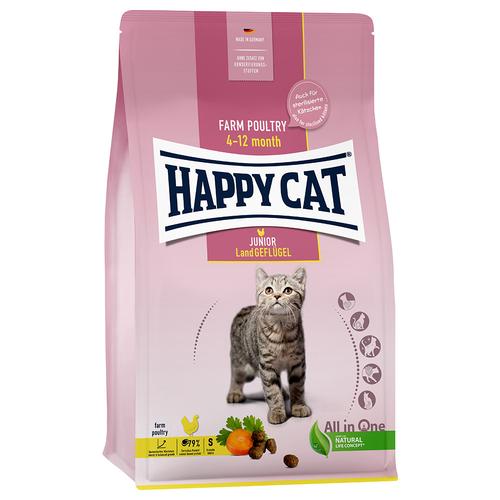 10kg Happy Cat Young Junior Land-Geflügel Katzenfutter trocken