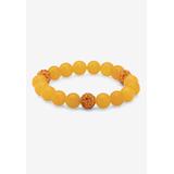 Women's Simulated Birthstones Agate Stretch Bracelet 8" by PalmBeach Jewelry in November