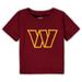 Infant Burgundy Washington Commanders Team Logo T-Shirt