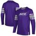 Men's Purple Abilene Christian University Wildcats Long Sleeve T-Shirt