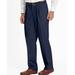 Blair JohnBlairFlex Adjust-A-Band Relaxed-Fit Pleated Chinos - Blue - 36