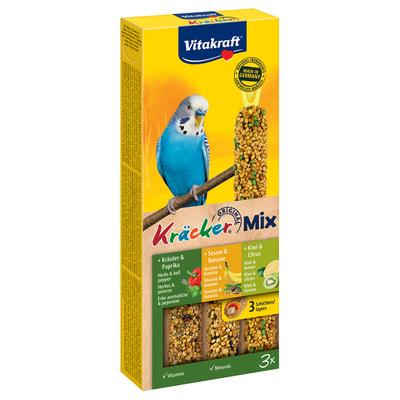 Vitakraft Budgies Crackers Seeds/Herbs/Kiwi