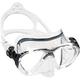 Cressi Big Eyes Evolution High Quality Mask - Revolutionary Adult Diving and Snorkeling Mask High Quality Silicone, Transparent/Black, One Size