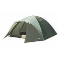 High Peak Kuppelzelt Nevada 3, Campingzelt mit Vorbau, Iglu-Zelt für 3 Personen, doppelwandig, wasserdicht, Ventilationssystem, Wetterschutz-Eingang, Moskitoschutz L 205cm x W 205cm x H 120cm