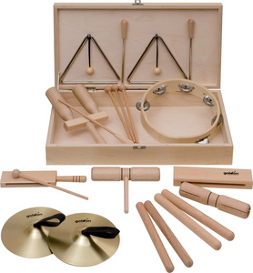 Goldon Percussion Set 5 in Wood Box
