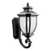 Kichler Lighting Salisbury 19 Inch Tall 1 Light Outdoor Wall Light - 9041BK