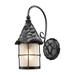 ELK Lighting Rustica 19 Inch Tall 1 Light Outdoor Wall Light - 385-BK