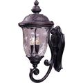Maxim Lighting Carriage House 26 Inch Tall 3 Light Outdoor Wall Light - 40424WGOB