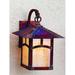 Arroyo Craftsman Evergreen 13 Inch Tall 1 Light Outdoor Wall Light - EB-9A-TN-BK