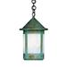 Arroyo Craftsman Berkeley 10 Inch Tall 1 Light Outdoor Hanging Lantern - BH-6-M-VP