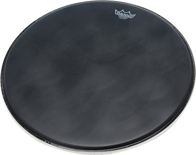 Remo 20" Powerstroke 3 Black Suede