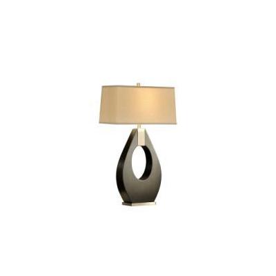 Nova Lighting 10394 Pecan Wood Pearson 28 Inch Table Lamp