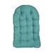 Birch Lane™ Outdoor Seat/Back Cushion Egg Chair Cushion Polyester in Green/Blue | 4 H x 27 W x 44 D in | Wayfair 546C6A63DE1E45D5B9DB8C02C8A9A54C