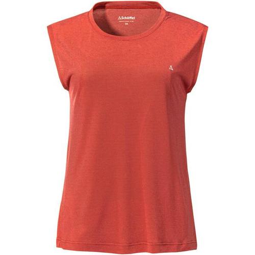 SCHÖFFEL Damen Shirt Top Heimgarten L, Größe 42 in Rot