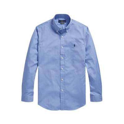 Ralph Lauren - Classic Fit Men's Shirt Blue Performance - L