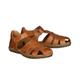 Naturino - Leder-Sandalen See Mit Zehenschutz In Cognac, Gr.32